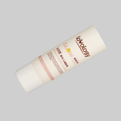 Custom Plastic Empty Cosmetic Tubes D30mm 30-80ml Facial BB Cream Tube With Screw Cap