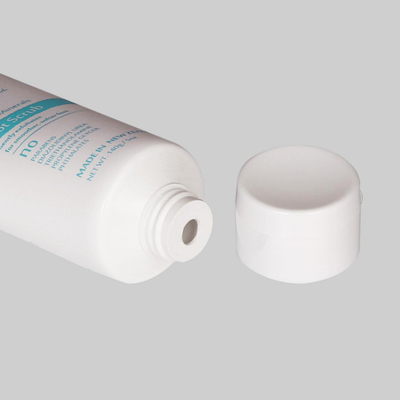 140g/5oz Empty Custom Cosmetic Tubes D45mm Squeeze Plastic Cleansing Tube With Flip Cap