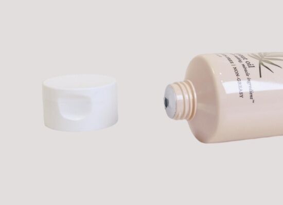 D50mm Custom Cosmetic Lotion Tube with Flip Cap and Star-Shaped Holes