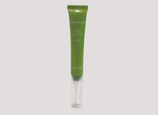 Tube en plastique cosmétique vide de 10-25ml D19mm avec boule d'acier inoxydable de Massage pour la crème d'oeil