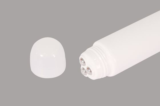 Tube de lotion personnalisé de 40 mm de diamètre avec bille en acier inoxydable de massage et logo personnalisé