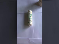 140g/5oz tube de nettoyage en plastique de compression cosmétique faite sur commande vide des tubes D45mm avec Flip Cap